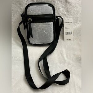 Crossbody Madden Girl Black & clear Crossbody Bag